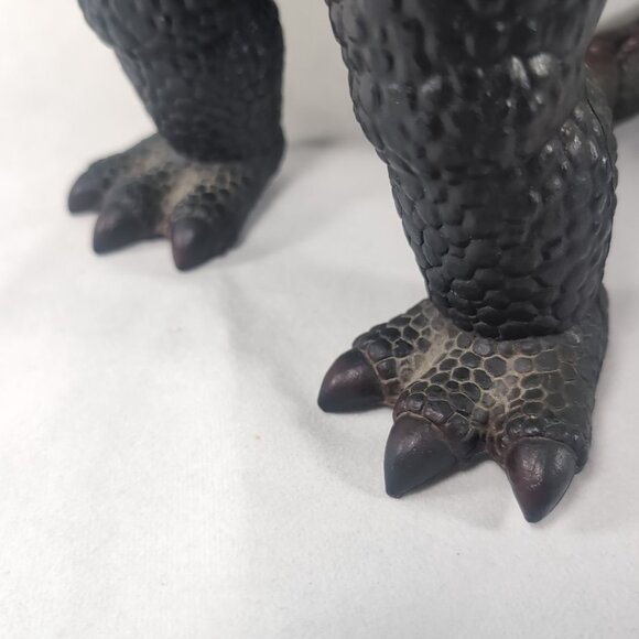 1986 Dor Mei 14" Godzilla Poseable Toy Action Figure Vintage Gojira Red Green - Picture 5 of 16